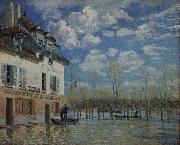 Alfred Sisley Painting of Alfred Sisley in the Orsay Museum painting